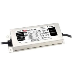 LEDDriver LED ELG-75-24A 24 Vdc à 3,15 A P67 Mean Well