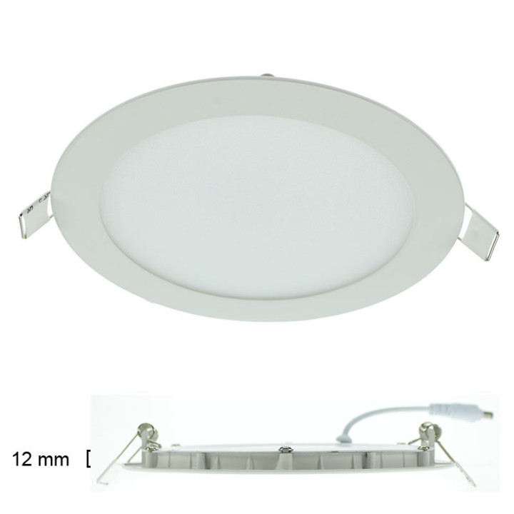 Downlight led 12w 4500K 1200lm 230v Blanc 