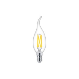 E14 Flamme coup de vent claire LED 3,4w = 40w 927 effet filament dimmable 230v Philips