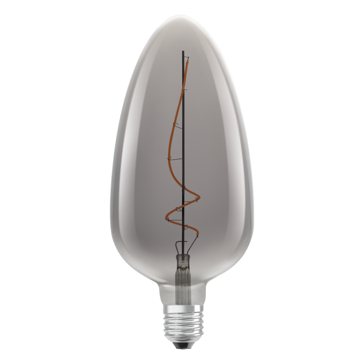 E27 Flamme LED 1906 4w=15w Smoke Dimmable Ledvance