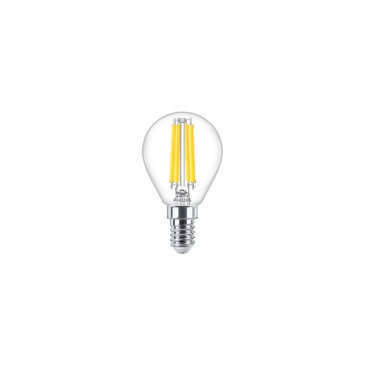 E14 Ball Led filament effect 3.4w=40w 2700K /827 Dimmable 230v PHILIPS