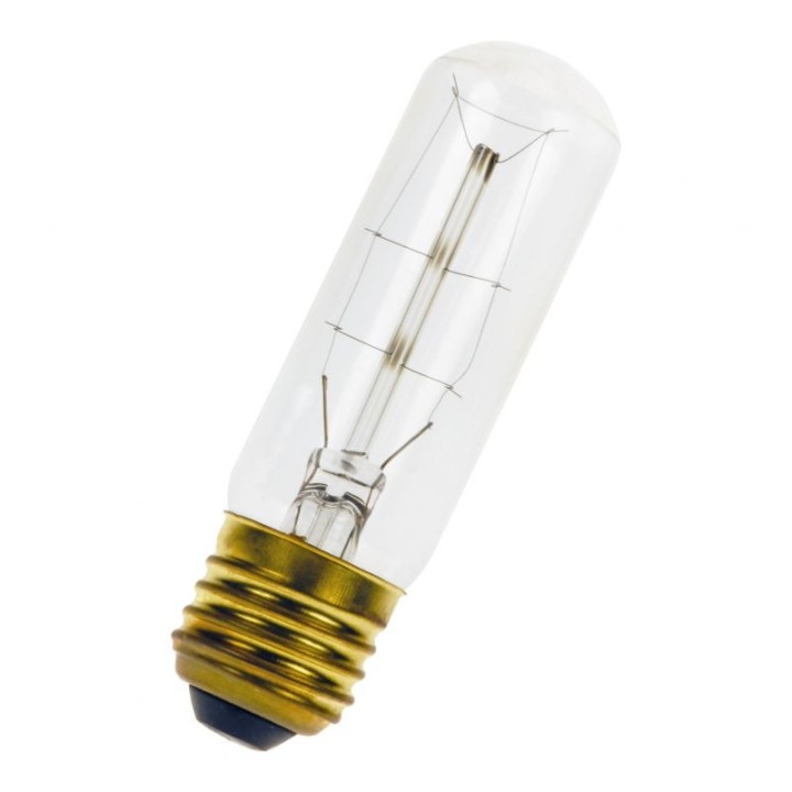 E27 Clear tube 40w 240V 28x102mm