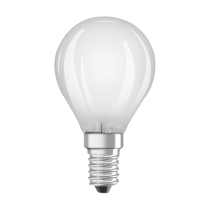 E14 Sphérique Dépolie LED 3,4w = 40w 940 effet filament dimmable 230v