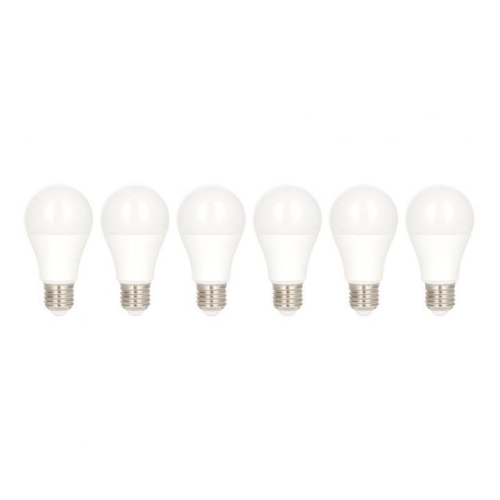 E27 Standard Led Opale A60 8w = 55w 827 2700K 230v (Pack 5)
