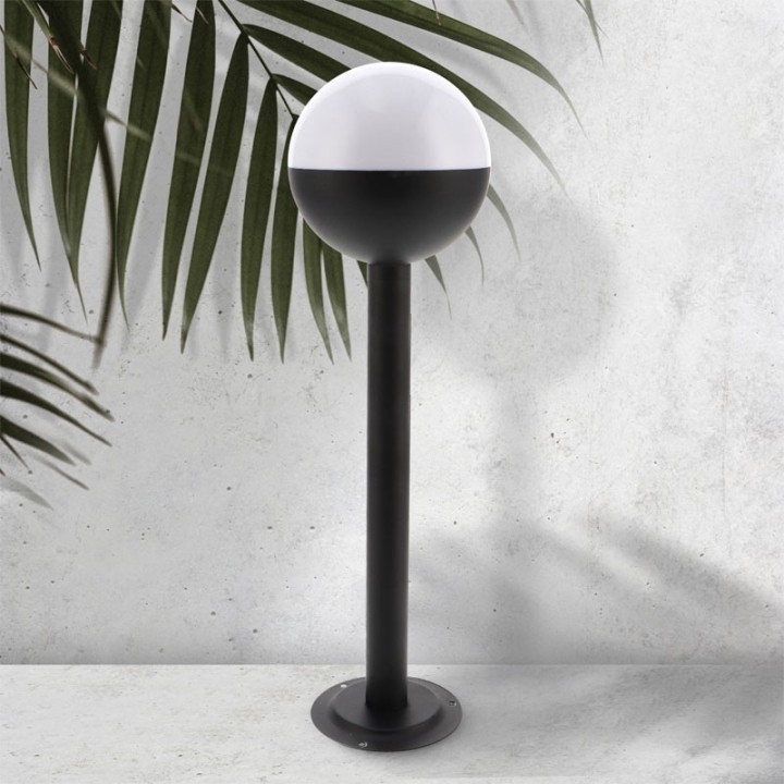 Borne Boule Douille E27 max 40w Hauteur 500mm sans lampe