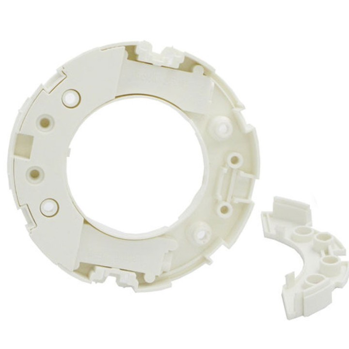 White Protruding support for GX53 lamp Height: 18mm 230v without LAES 