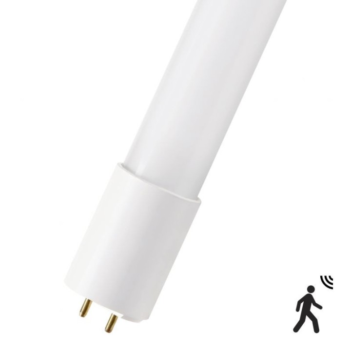 G13 Tube Led T8 18w = 36w 840 4000K + Détecteur de présence