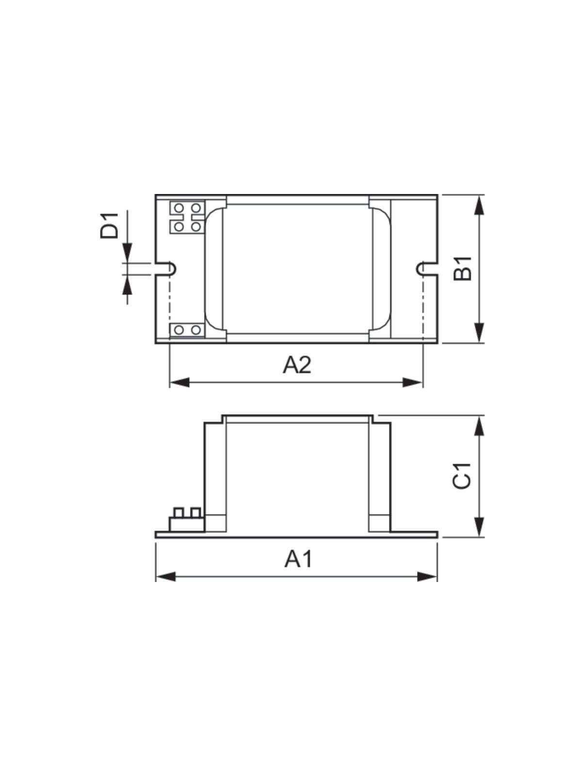 Ballast ferromagnétique BHL 250 K307-A2 230/240V 50Hz BC2-134