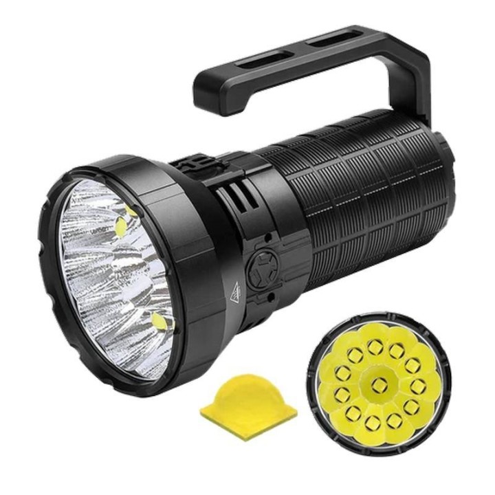 Lampe torche LED MS12 MINI - 65000 LUMENS