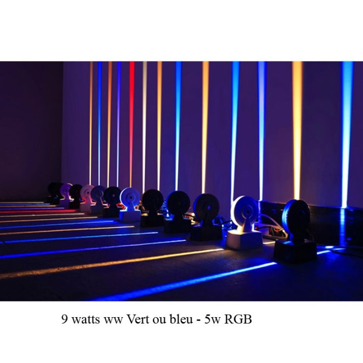 Window contour decoration led lamp 5w RGB 360 ° White finish 24vdc IP65 TIMES