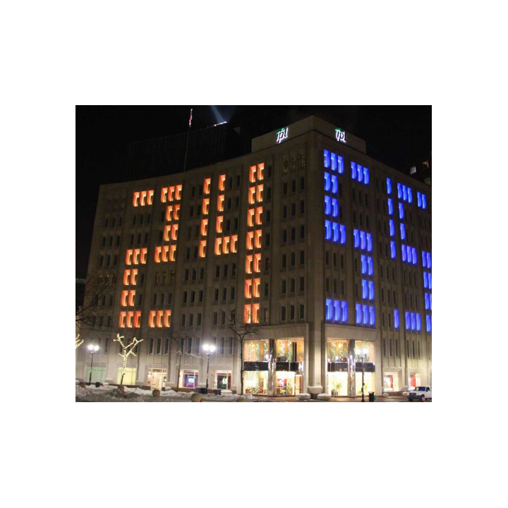 Lampe led déco contour fenêtre 5w RGB 360° Finition Blanc 24vdc IP65 TIMES