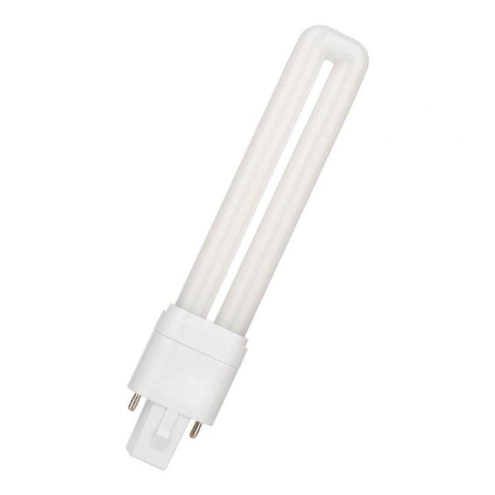 G23 2-pins TC-S LED 4,5w = 9w 3000K 230V-240V 270°