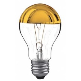 E27 Standard Calotte Dorée halogène Claire 70w = 100w  230/240v