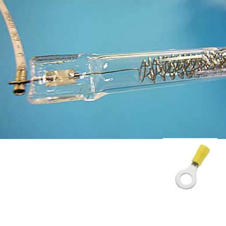 Tube quartz Infrarouge 1000w 240v 11x350mm Dirtech Cosses Oeil