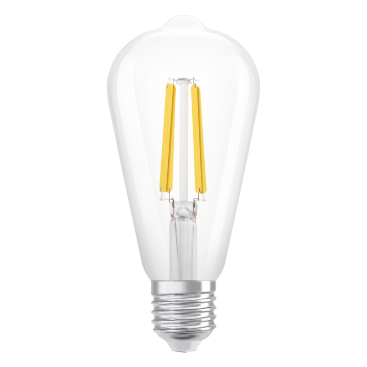 E27 Poirette ST64 led Edison 60 3.8w = 60w Effet Filament Energie A 23
