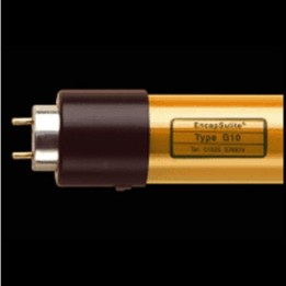 Sleeves Gold G10 T8 inactinic 498nm for 1200mm fluorescent tube or LED