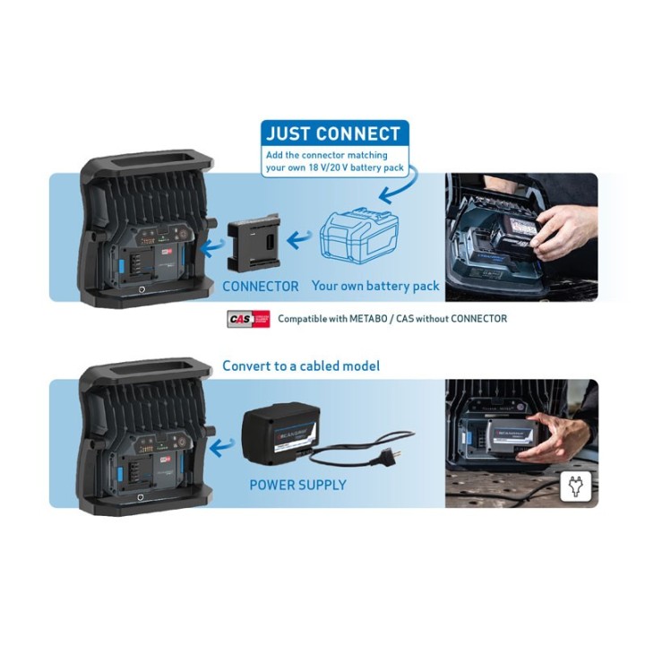 Portable LED floodlight 35w 2500-6500°K IRC96 300-3000Lm without Batte