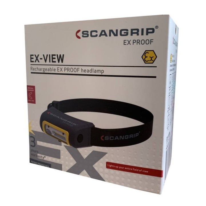 Powerful Headlamp LED High-Power 200 Lm Atex