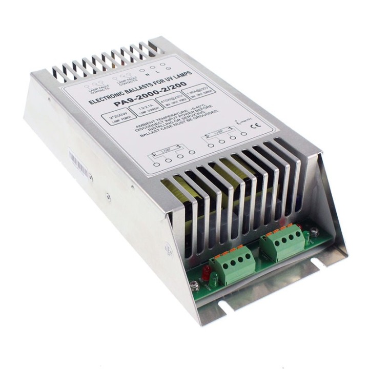 Electronique Ballast 2x200w for germicidal UVC tube 220-240v
