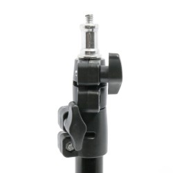 Trépied télescopique porte-anneau de lumière 1700mm ledme