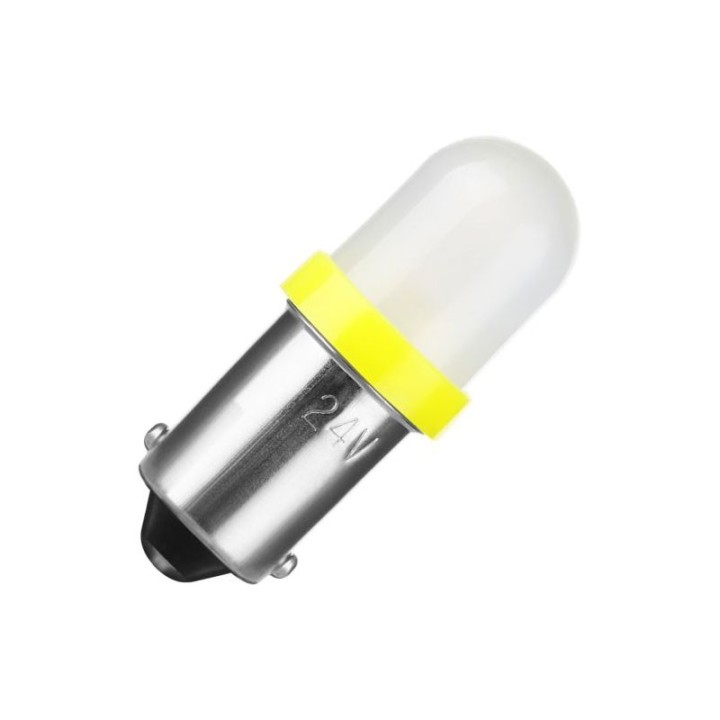 Ba9s Tube LED 8.5x28mm 24V Yellow SPL