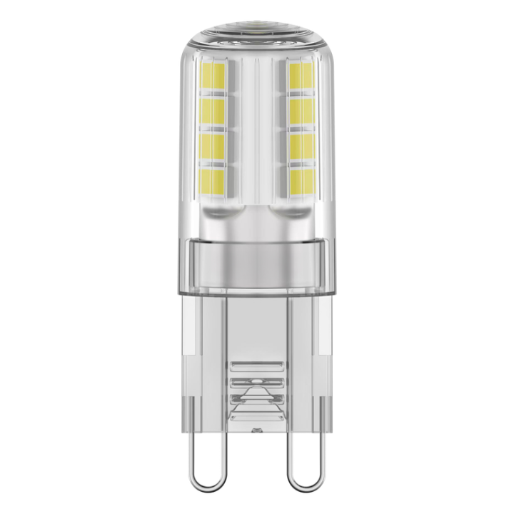 G9 LED Capsule PFM Clear 2.6w = 30w 827 2700K 220-240v LEDVANCE