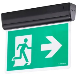 BAES mural/Plafond LED 3H 5W 6000K 150 - 50Lm 30m IP65 IK08 Noir THORG