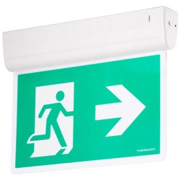 BAES wall/Ceiling LED 3H 5W 6000K 150 - 50Lm 30m IP65 IK08 White THORG