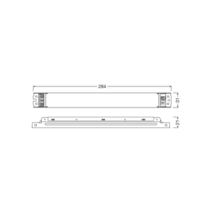 DALI Driver for LED Tube EXT Dimmable mono tube 1X7-37W 220-240V ledva