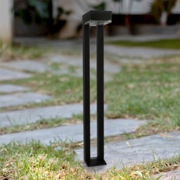 Autonomous solar LED luminaire 150Lm Black IP44 Ledme (pack 2)