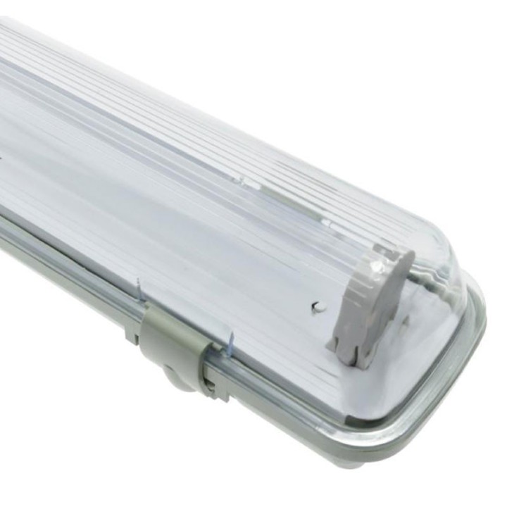 Waterproof luminaire for 1 led tube IP65 1565mm 230v