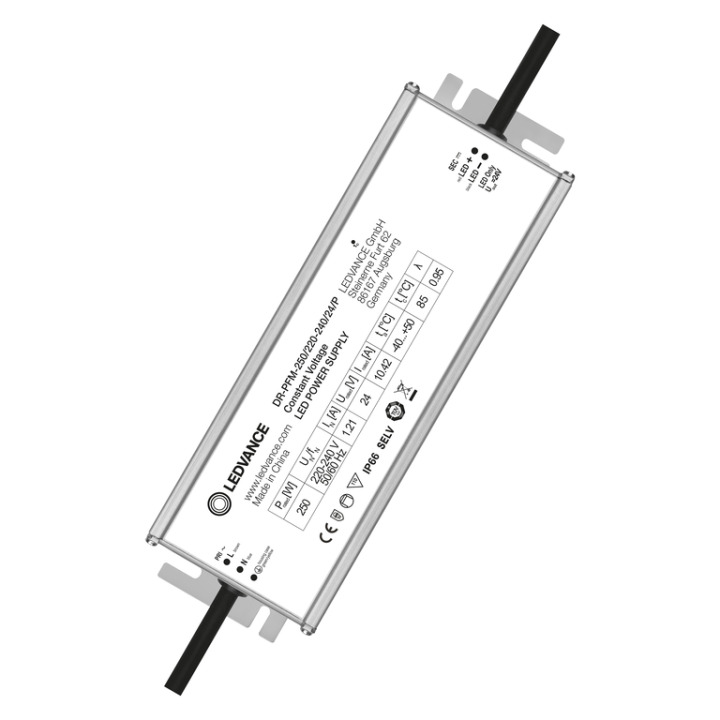 DRIVER LED PERFORMANCE TENSION Constante 24 V 250 W IP66 