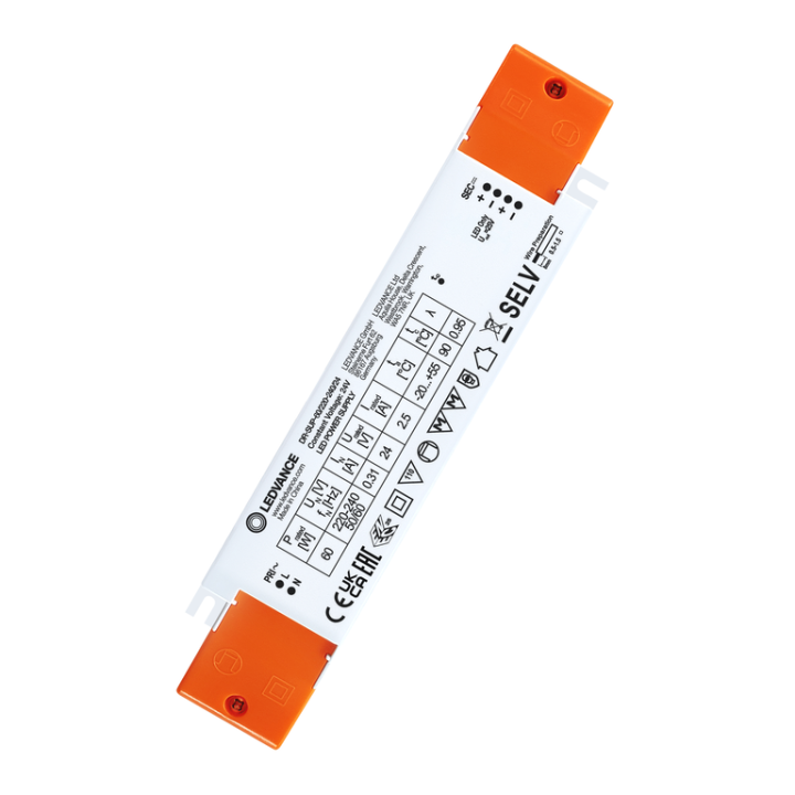 SUPERIOR LED DRIVER CONSTANT VOLTAGE 24 V 60 W IP20