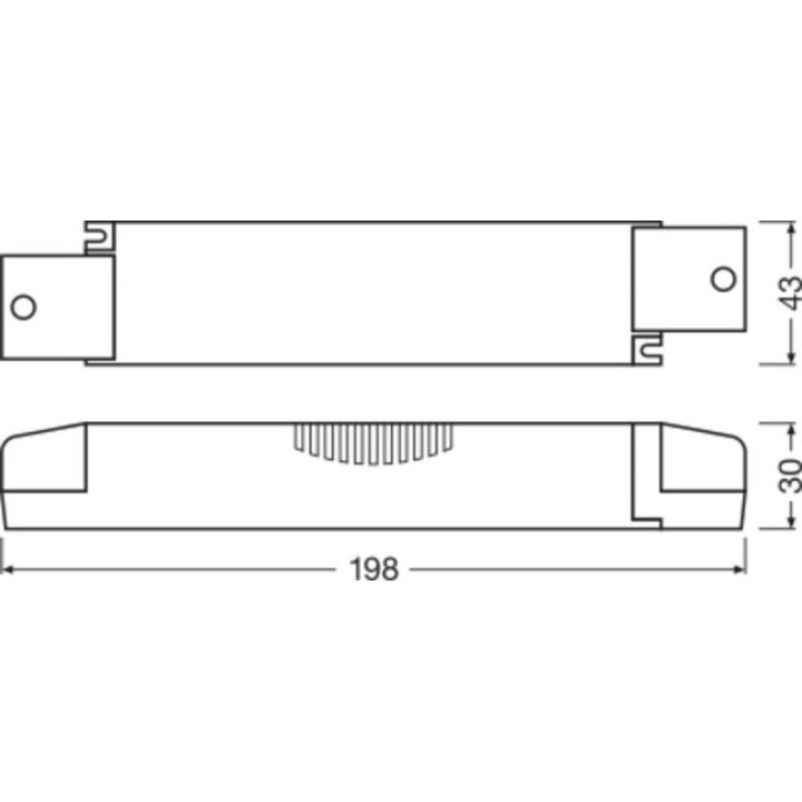 SUPERIOR LED DRIVER CONSTANT VOLTAGE 24 V 60 W IP20