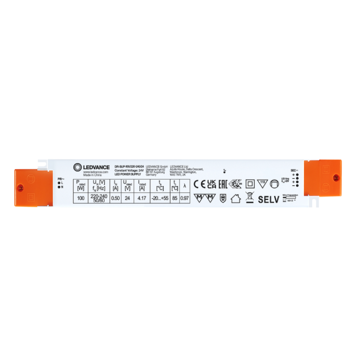 SUPERIOR LED DRIVER CONSTANT VOLTAGE 24 V 100 W IP20