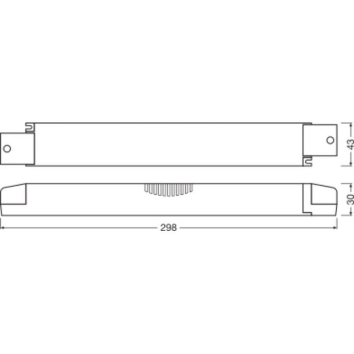 DRIVER LED SUPERIOR TENSION CONSTANTE 24 V 100 W IP20