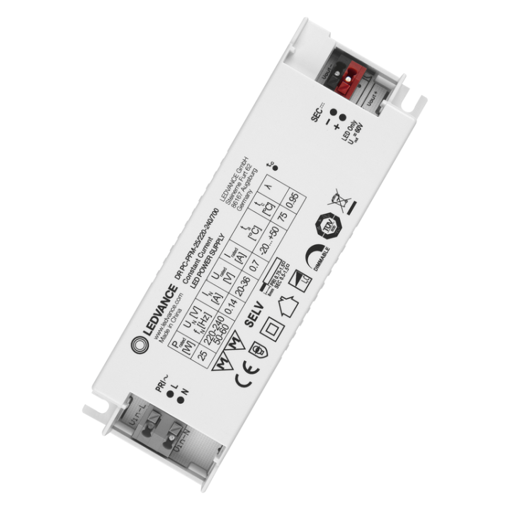 DRIVER LED PERFORMANCE COURANT CONSTANT 25 W 700 mA Coupure de phase