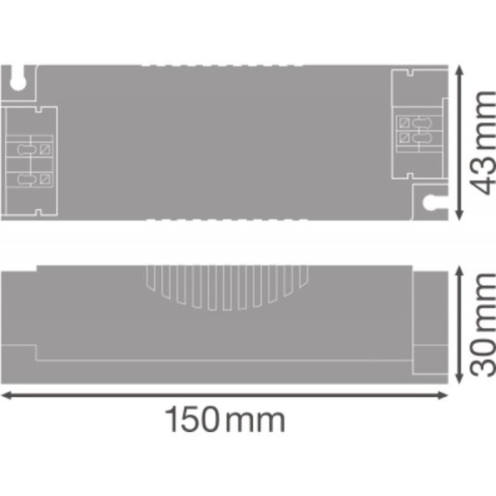 DRIVER LED PERFORMANCE COURANT CONSTANT 35 W 700 mA Coupure de phase