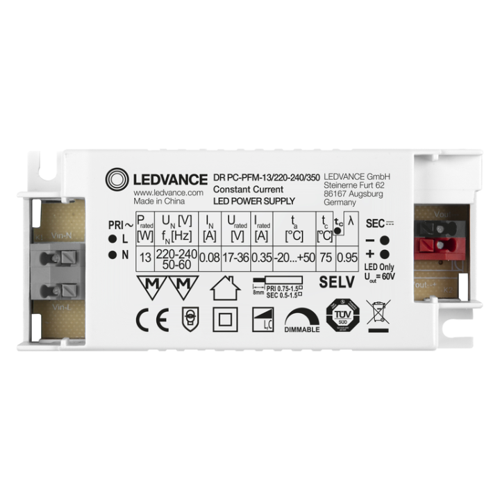Led driver Performance CC13w 350 mA Gradable Ledvance