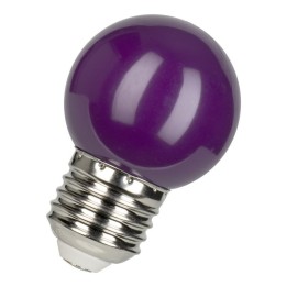 E27 Ball LED G45 1W Purple 230V-240V