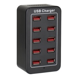 USB-A charger for 10 Charge&Go 50W 5V lamps - 1.5m power cord included