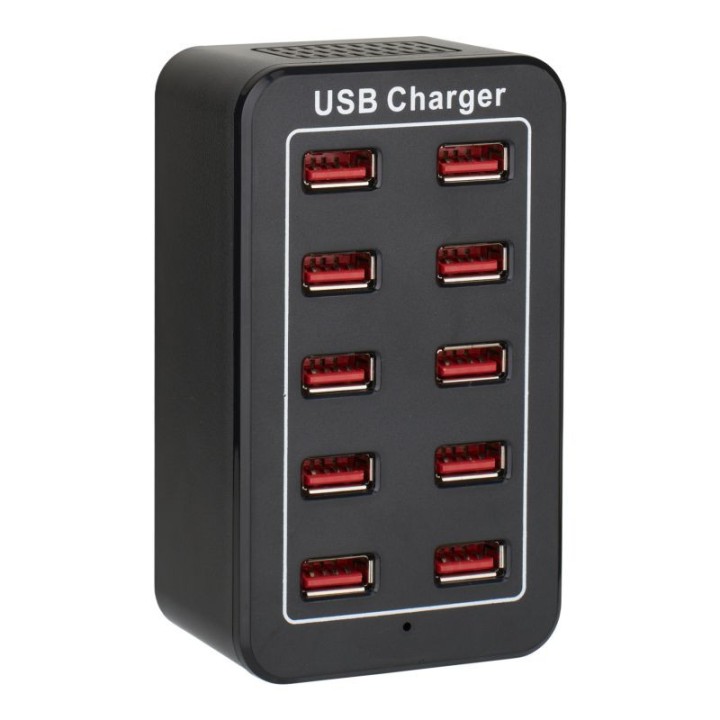 Chargeur USB-A pour 10 lampes Charge&Go 50W 5V - Cordon secteur 1.5m i