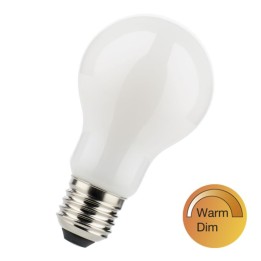 E27 GLS LED Filament Effect A60 6w=60w 822/827 2200-2700K Opal Dimmabl