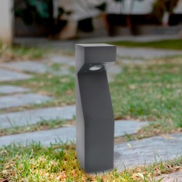 Terminal led 10w Grey CCT Hauteur 600mm IP65 220-240v 