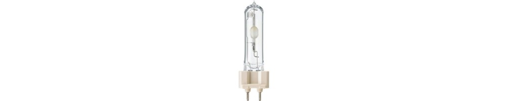 Metal halide discharge bulb