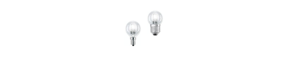 Halogen spherical bulbs at a low price but of quality