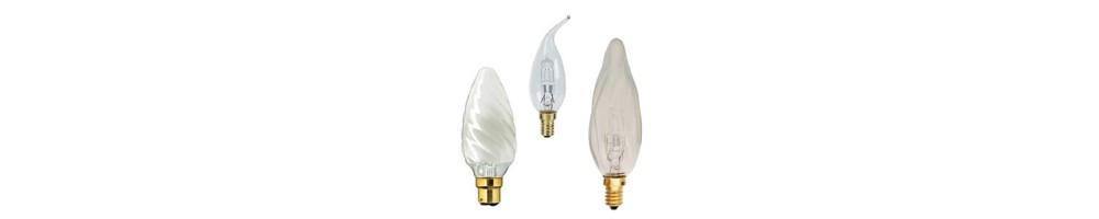 Inexpensive but quality halogen flame bulbs